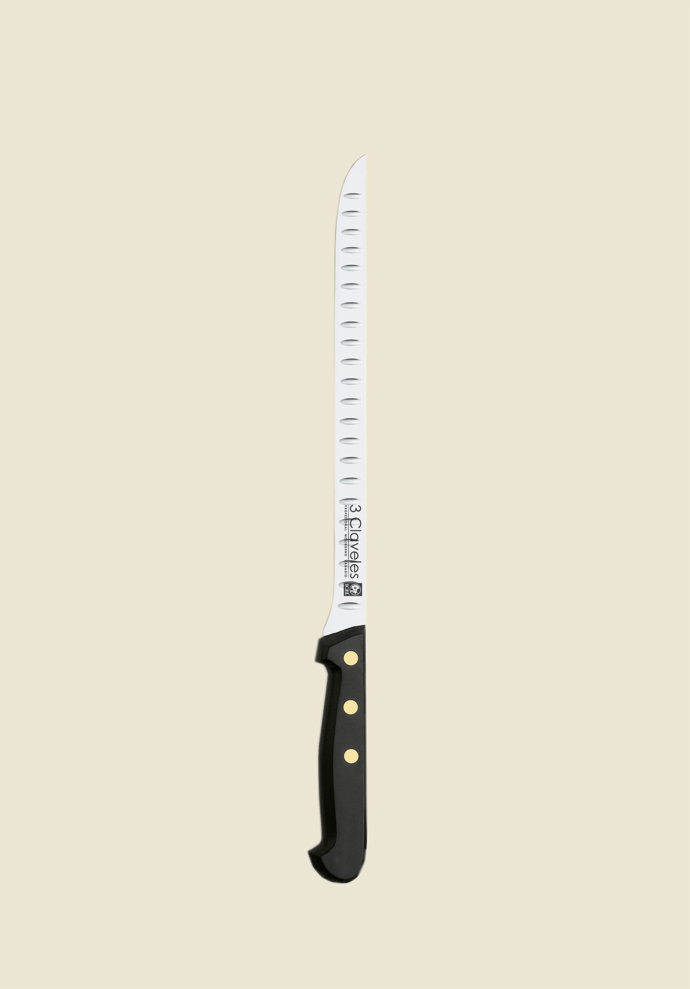 Tres Claveles Profesionálny Nôž Na Krájanie Palety 24 Cm - Tres Claveles Pom