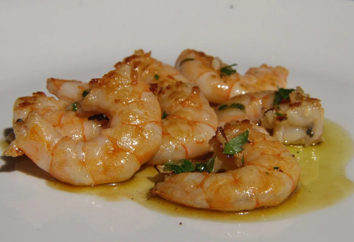 Recept: krevety s extra panenským olivovým olejom - Jamon.sk
