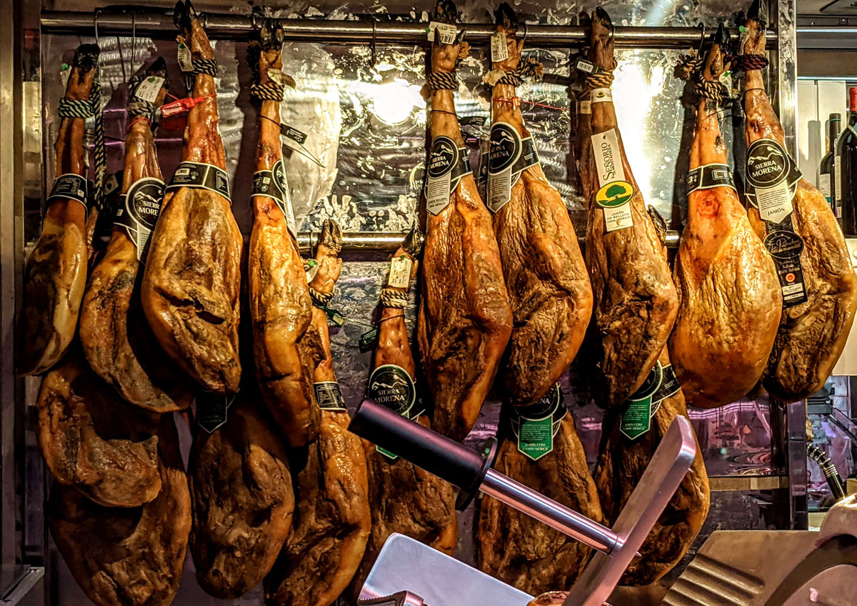 Jamón ibérico - skladovanie